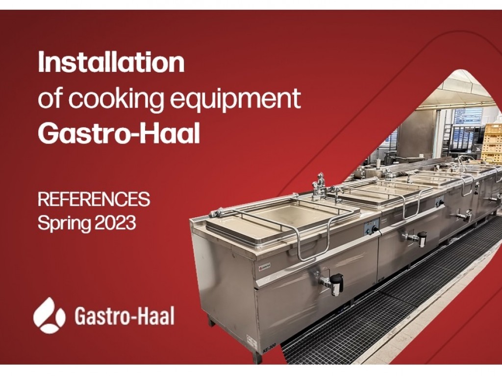 Installation of cooking equipment Gastro-Haal